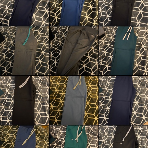 Selling all my scrub pants no longer fit me worn only once probably each one . - Picture 3 of 16